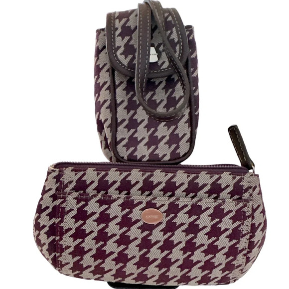 NINE WEST Cosmetic Pouch With Phone Case - Picture 1 of 4